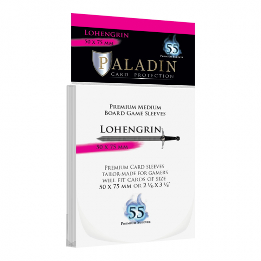 Paladin Sleeves 50 x 75 mm Lohengrin i gruppen SELSKABSSPIL / Tilbehør / Sleeves hos Spelexperten (BND00040)