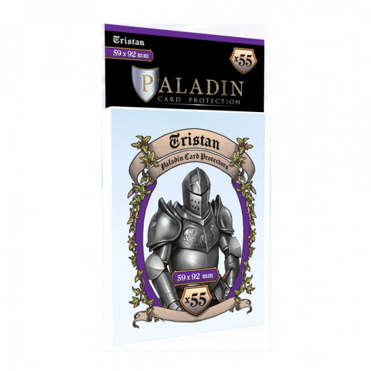 Paladin Sleeves 59 x 92 mm Tristan i gruppen SELSKABSSPIL / Tilbehør / Sleeves hos Spelexperten (BND00042)
