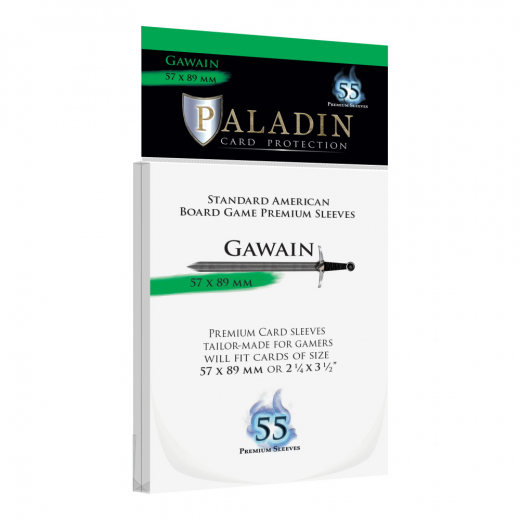 Paladin Sleeves 57 x 89 mm Gawain i gruppen SELSKABSSPIL / Tilbehør / Sleeves hos Spelexperten (BND00043)