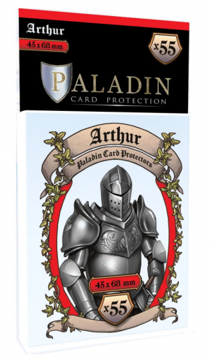 Paladin Sleeves 45 x 68 mm Arthur i gruppen SELSKABSSPIL / Tilbehør / Sleeves hos Spelexperten (BND00044)