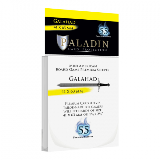 Paladin Sleeves 41 x 63 mm Galahad i gruppen SELSKABSSPIL / Tilbehør / Sleeves hos Spelexperten (BND00045)