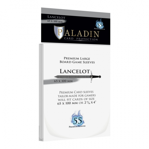 Paladin Sleeves 65 x 100 mm Lancelot i gruppen SELSKABSSPIL / Tilbehør / Sleeves hos Spelexperten (BND00046)