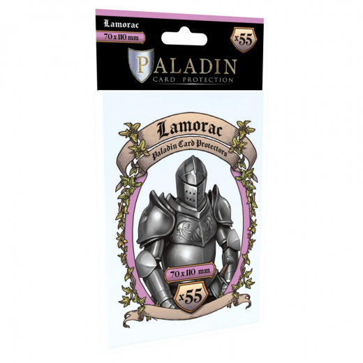 Paladin Sleeves 70 x 110 mm Lamorac i gruppen SELSKABSSPIL / Tilbehør / Sleeves hos Spelexperten (BND00047)