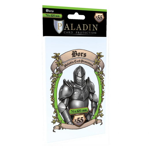 Paladin Sleeves 70 x 120 mm Bors i gruppen SELSKABSSPIL / Tilbehør / Sleeves hos Spelexperten (BND00049)