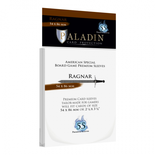 Paladin Sleeves 54 x 86 mm Ragnar i gruppen SELSKABSSPIL / Tilbehør / Sleeves hos Spelexperten (BND00053)
