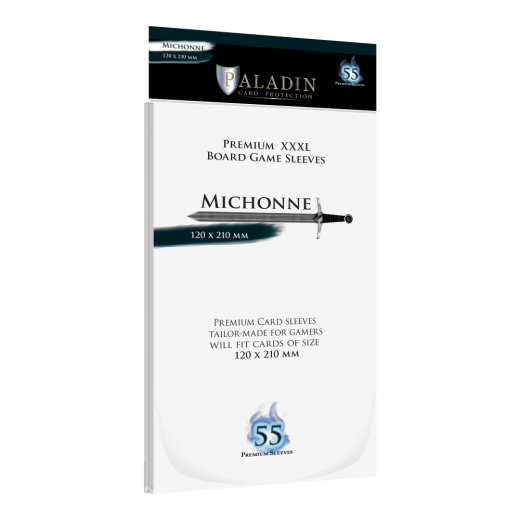 Paladin Sleeves 120 x 210 mm Michonne i gruppen SELSKABSSPIL / Tilbehør / Sleeves hos Spelexperten (BND00084)