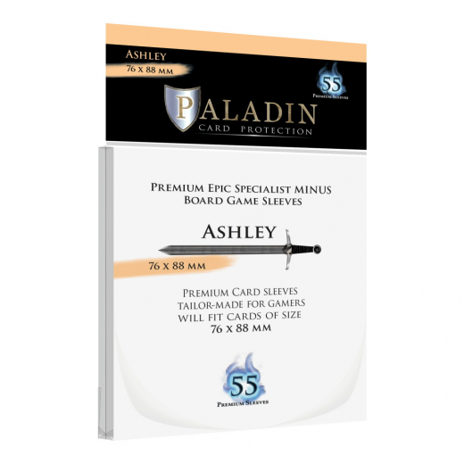 Paladin Sleeves 76 x 88 mm Ashley i gruppen SELSKABSSPIL / Tilbehør / Sleeves hos Spelexperten (BND00086)