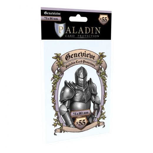 Paladin Sleeves 75 x 110 mm Genevieve i gruppen SELSKABSSPIL / Tilbehør / Sleeves hos Spelexperten (BND00093)