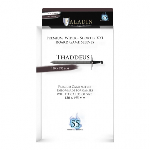 Paladin Sleeves 130 x 195 mm Thaddeus i gruppen SELSKABSSPIL / Tilbehør / Sleeves hos Spelexperten (BND00122)