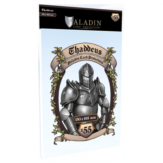 Paladin Sleeves 130 x 195 mm Thaddeus i gruppen SELSKABSSPIL / Tilbehør / Sleeves hos Spelexperten (BND00122)