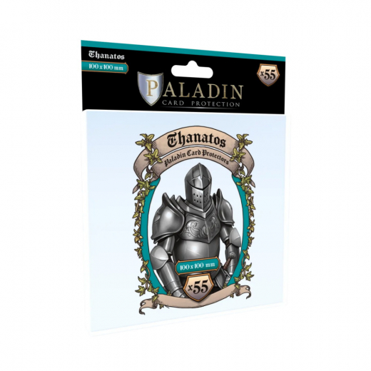 Paladin Sleeves 100 x 100 mm Thanatos i gruppen SELSKABSSPIL / Tilbehør / Sleeves hos Spelexperten (BND00125)