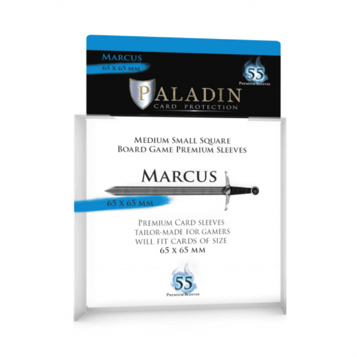 Paladin Sleeves 65 x 65 mm Marcus i gruppen SELSKABSSPIL / Tilbehør / Sleeves hos Spelexperten (BND00126)
