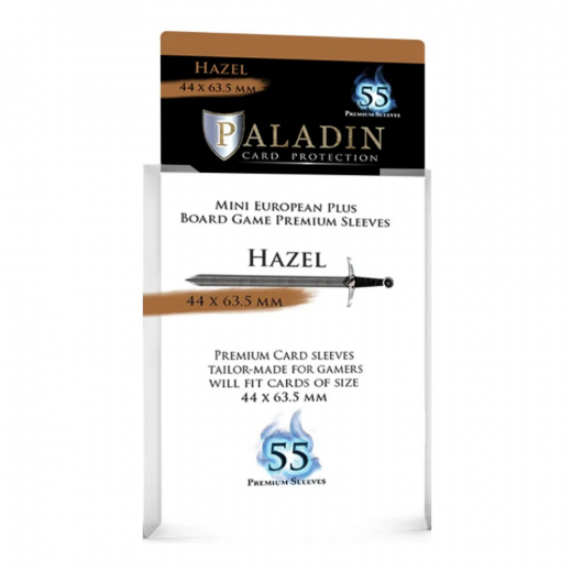 Paladin Sleeves 44 x 63,5 mm Hazel i gruppen SELSKABSSPIL / Tilbehør / Sleeves hos Spelexperten (BND00138)