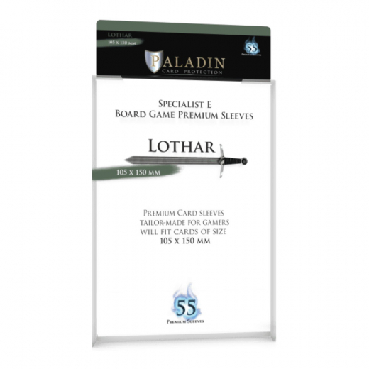 Paladin Sleeves 105 x 150 mm Lothar i gruppen SELSKABSSPIL / Tilbehør / Sleeves hos Spelexperten (BND00148)