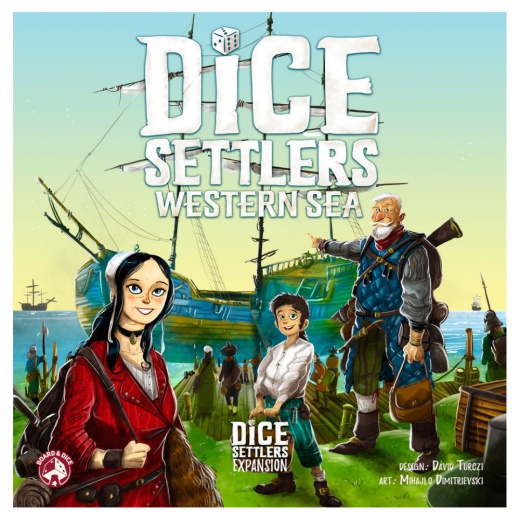 Dice Settlers: Western Sea i gruppen SELSKABSSPIL / Strategispil hos Spelexperten (BND0043)