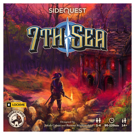 SideQuest: 7th Sea i gruppen SELSKABSSPIL / Escape Room hos Spelexperten (BND0081)