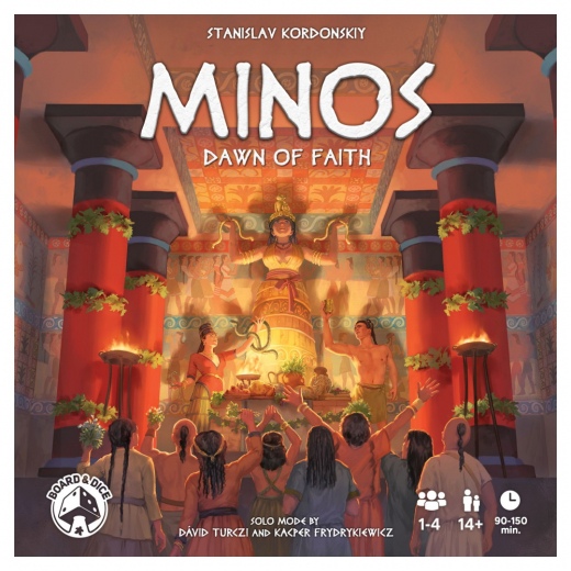 Minos: Dawn of Faith (Exp.) i gruppen SELSKABSSPIL / Udvidelser hos Spelexperten (BND0151)