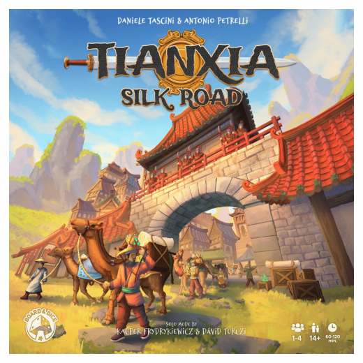 Tianxia: Silk Road (Exp.) i gruppen SELSKABSSPIL / Udvidelser hos Spelexperten (BND0181)