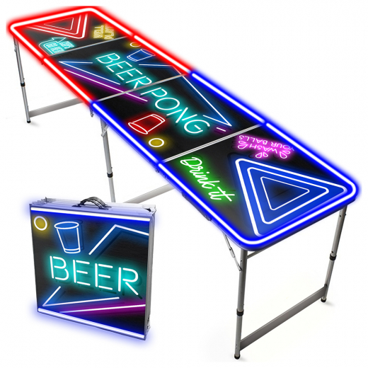 Beer Pong Table LED i gruppen SELSKABSSPIL / Partyspil hos Spelexperten (BP-SPOTLIGHT)