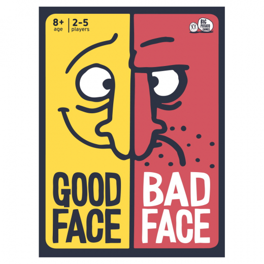 Good Face Bad Face i gruppen SELSKABSSPIL / Partyspil hos Spelexperten (BPOGFBF01UK)