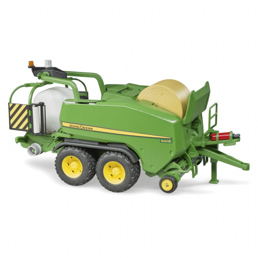 Bruder John Deere Rundbalspress C441R i gruppen LEGETØJ / Legetøjskøretøjer / Bruder hos Spelexperten (BR2032)