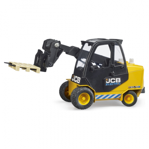 Bruder JCB Teletruck med palle i gruppen LEGETØJ / Legetøjskøretøjer / Bruder hos Spelexperten (BR2512)