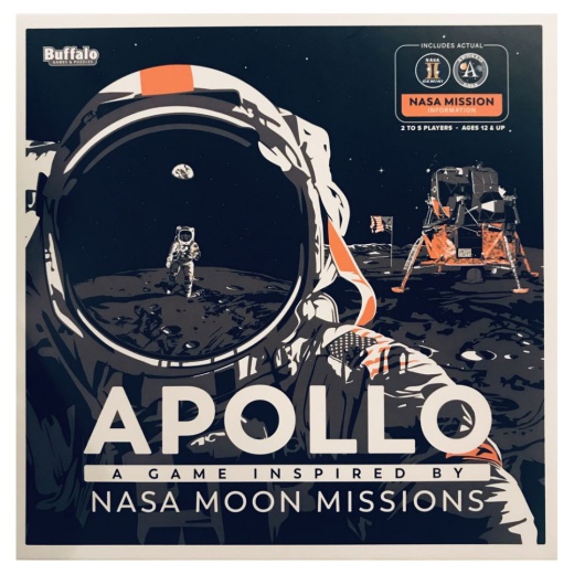 Apollo: A Game Inspired by NASA Moon Missions i gruppen SELSKABSSPIL / Strategispil hos Spelexperten (BUF258)