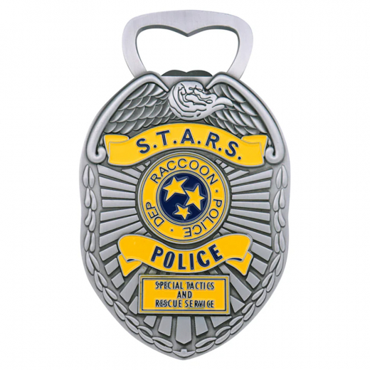 Resident Evil Police Badge Bottle Opener i gruppen LEGETØJ / Collectibles hos Spelexperten (CAP-RE206)