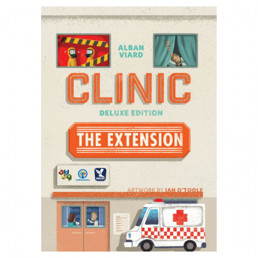 Clinic: Deluxe Edition - The Extension (Exp.) i gruppen SELSKABSSPIL / Udvidelser hos Spelexperten (CAPCLINIC01)