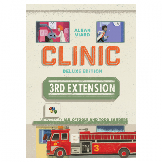 Clinic: Deluxe Edition - 3rd Extension (Exp.) i gruppen SELSKABSSPIL / Udvidelser hos Spelexperten (CAPCLINIC03)
