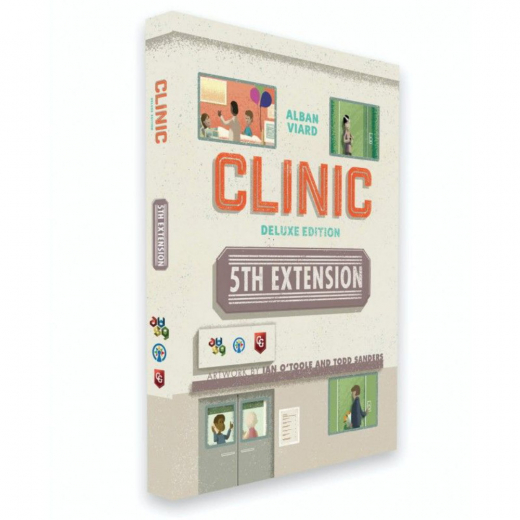Clinic: Deluxe Edition - 5th Extension (Exp.) i gruppen SELSKABSSPIL / Udvidelser hos Spelexperten (CAPCLINIC05)