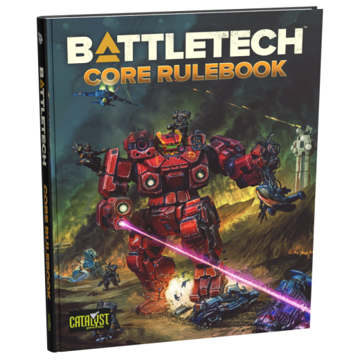BattleTech: Core Rulebook i gruppen SELSKABSSPIL / Spilserier / BattleTech hos Spelexperten (CAT-37101)