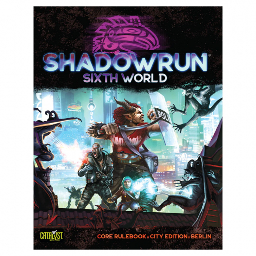 Shadowrun RPG: Sixth World - Core Rulebook Berlin i gruppen SELSKABSSPIL / Rollespil / Shadowrun hos Spelexperten (CAT28000B)