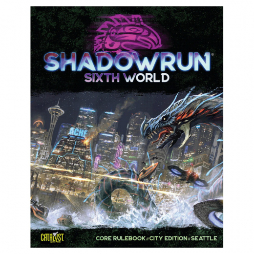 Shadowrun RPG: Sixth World - Core Rulebook Seattle i gruppen SELSKABSSPIL / Rollespil / Shadowrun hos Spelexperten (CAT28000S)