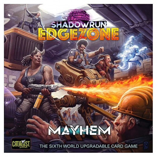Shadowrun: Edge Zone - Mayhem i gruppen SELSKABSSPIL / Kortspil hos Spelexperten (CAT28702)