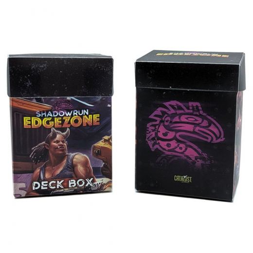 Shadowrun: Edge Zone - Deck Box 2-Pack i gruppen SELSKABSSPIL / Tilbehør hos Spelexperten (CAT28706)