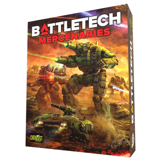 BattleTech: Mercenaries (Exp.) i gruppen SELSKABSSPIL / Udvidelser hos Spelexperten (CAT35031)