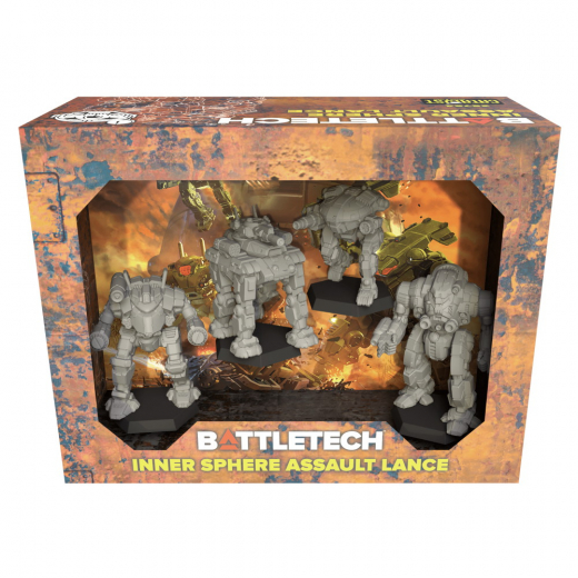 BattleTech: Inner Sphere Assault Lance (Exp.) i gruppen SELSKABSSPIL / Udvidelser hos Spelexperten (CAT35757)