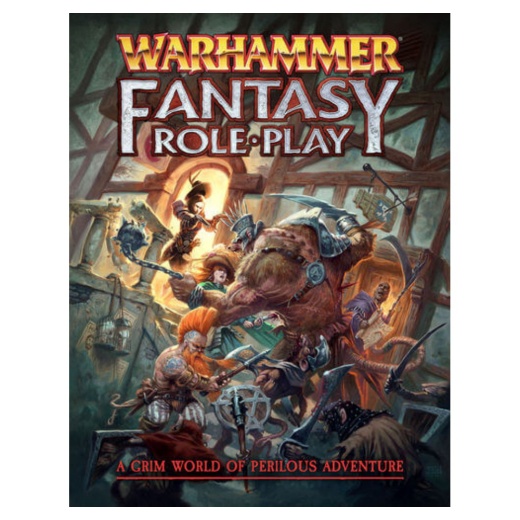 Warhammer Fantasy Roleplay: Rulebook i gruppen SELSKABSSPIL / Rollespil / Warhammer Fantasy hos Spelexperten (CB72400)