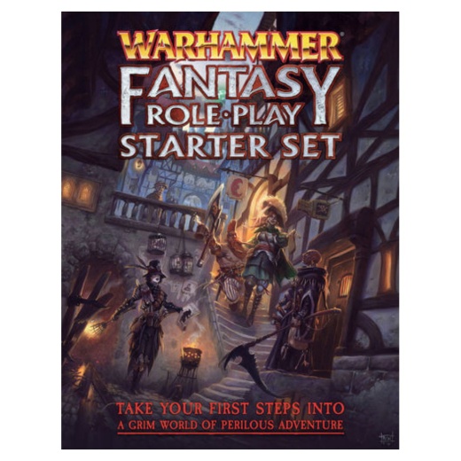 Warhammer Fantasy Roleplay: Starter Set i gruppen SELSKABSSPIL / Rollespil / Warhammer Fantasy hos Spelexperten (CB72401)