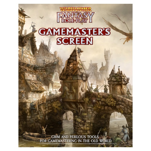 Warhammer Fantasy Roleplay: Gamemaster’s Screen i gruppen SELSKABSSPIL / Rollespil / Warhammer Fantasy hos Spelexperten (CB72404)