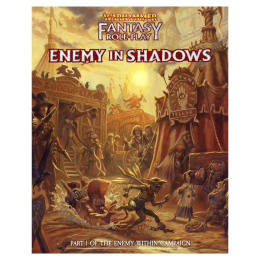 Warhammer Fantasy Roleplay: Enemy in Shadows (EW1) i gruppen SELSKABSSPIL / Rollespil / Warhammer Fantasy hos Spelexperten (CB72406)