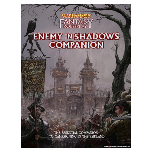 Warhammer Fantasy Roleplay: Enemy in Shadows Companion i gruppen SELSKABSSPIL / Rollespil / Warhammer Fantasy hos Spelexperten (CB72407)