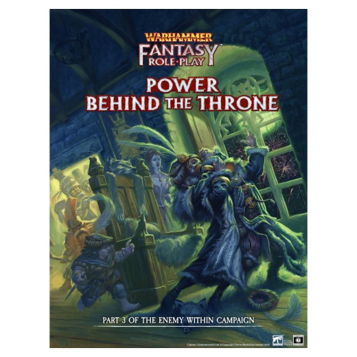 Warhammer Fantasy Roleplay: Power Behind the Throne (EW3) i gruppen SELSKABSSPIL / Rollespil / Warhammer Fantasy hos Spelexperten (CB72413)