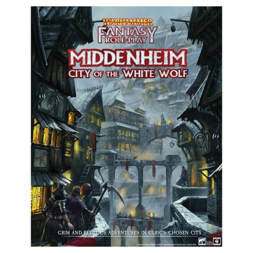 Warhammer Fantasy Roleplay: Middenheim - City of the White Wolf i gruppen SELSKABSSPIL / Rollespil / Warhammer Fantasy hos Spelexperten (CB72416)