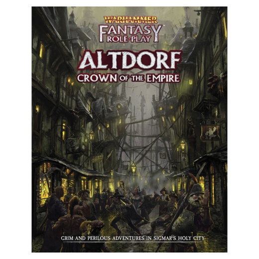 Warhammer Fantasy Roleplay: Altdorf - Crown of the Empire i gruppen SELSKABSSPIL / Rollespil / Warhammer Fantasy hos Spelexperten (CB72423)