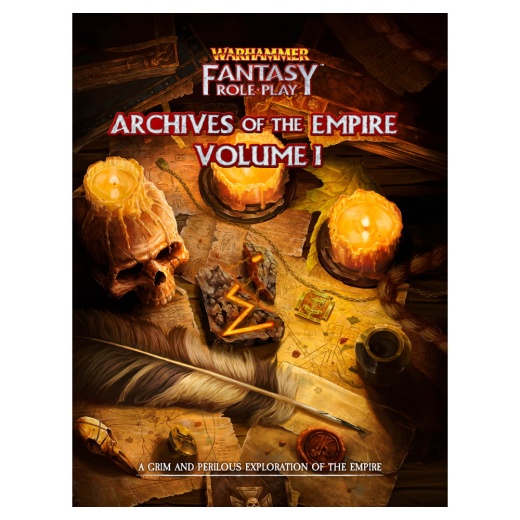 Warhammer Fantasy Roleplay: Archives of the Empire Volume 1 i gruppen SELSKABSSPIL / Rollespil / Warhammer Fantasy hos Spelexperten (CB72424)