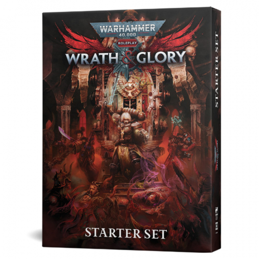 Warhammer 40,000 RPG: Wrath & Glory - Starter Set i gruppen SELSKABSSPIL / Rollespil hos Spelexperten (CB72618)
