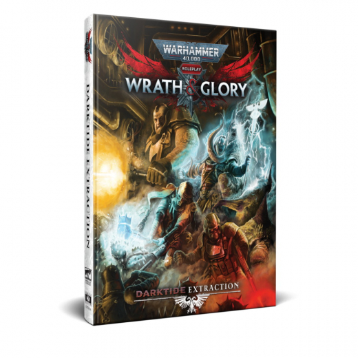 Warhammer 40,000 RPG: Wrath & Glory - Darktide: Extraction i gruppen SELSKABSSPIL / Rollespil / Warhammer 40K RPG: Wrath & Glory hos Spelexperten (CB72626)