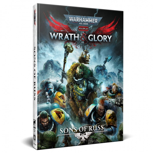 Warhammer 40,000 RPG: Wrath & Glory - Sons of Russ i gruppen SELSKABSSPIL / Rollespil / Warhammer 40K RPG: Wrath & Glory hos Spelexperten (CB72644)